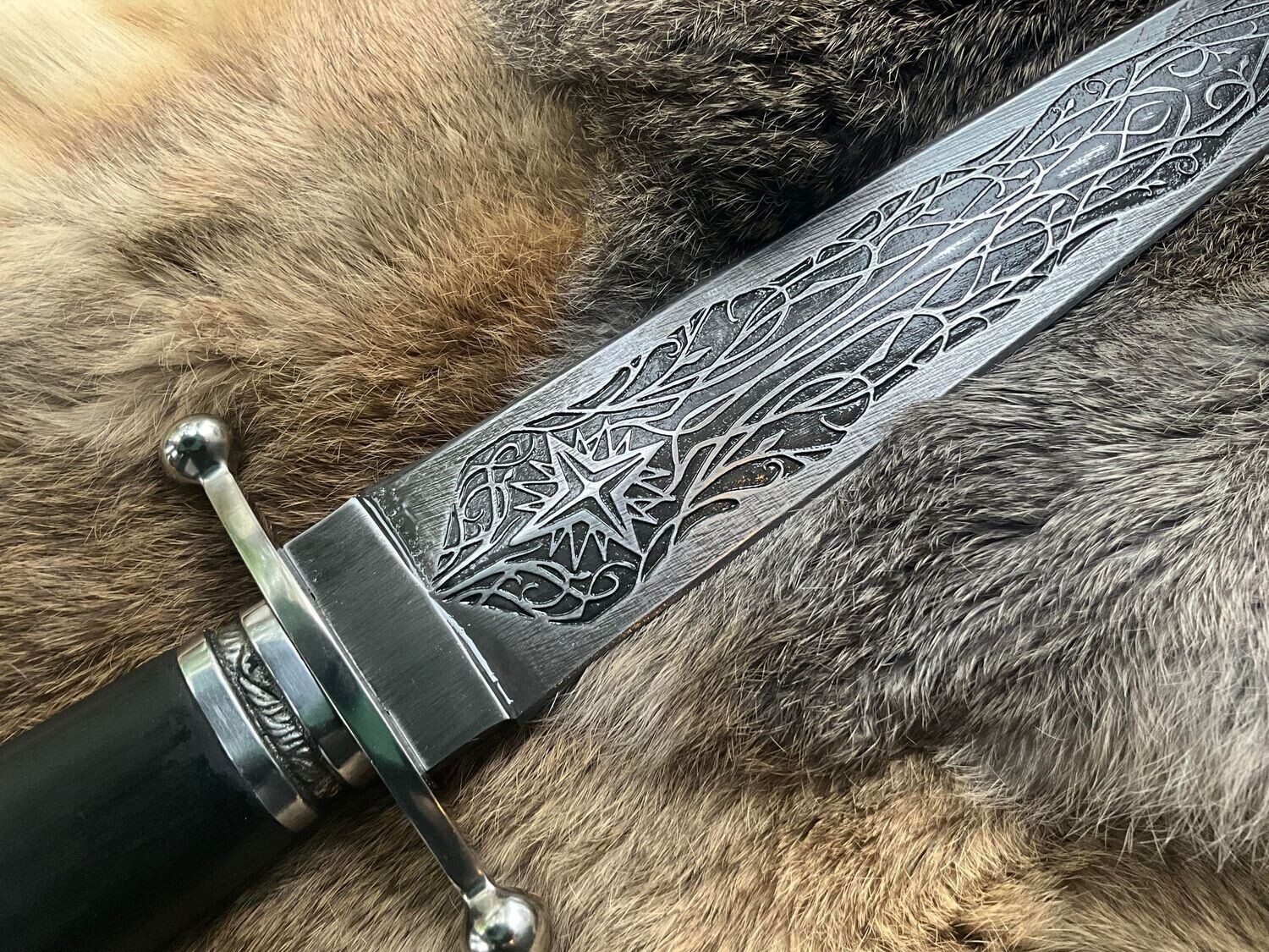 Elven Themed -Customized Cold Steel- Arkansas Toothpick