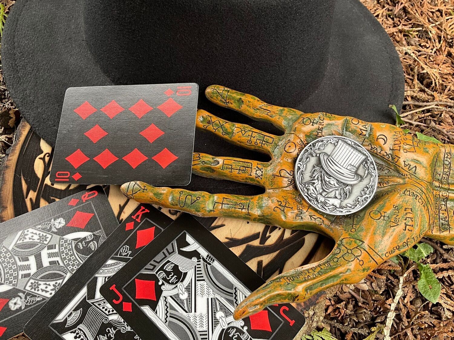 Mad Hatter Coin- Alice in Wonderland Challenge Coin Collection