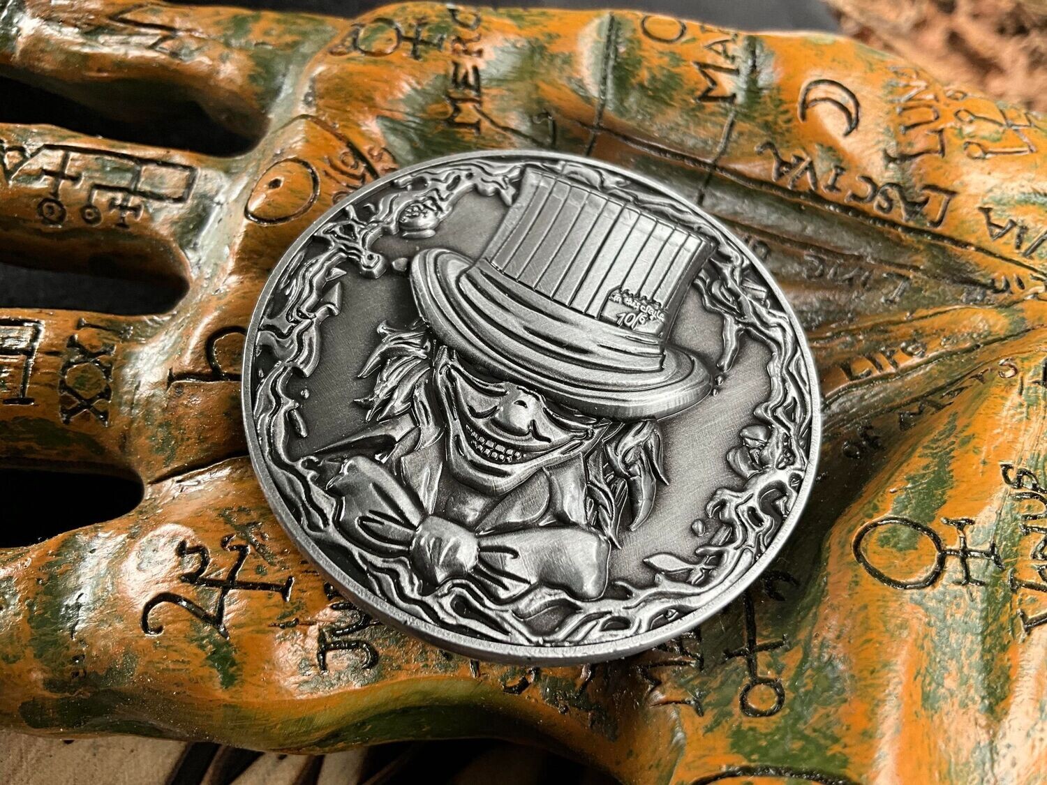Mad Hatter Coin- Alice in Wonderland Challenge Coin Collection