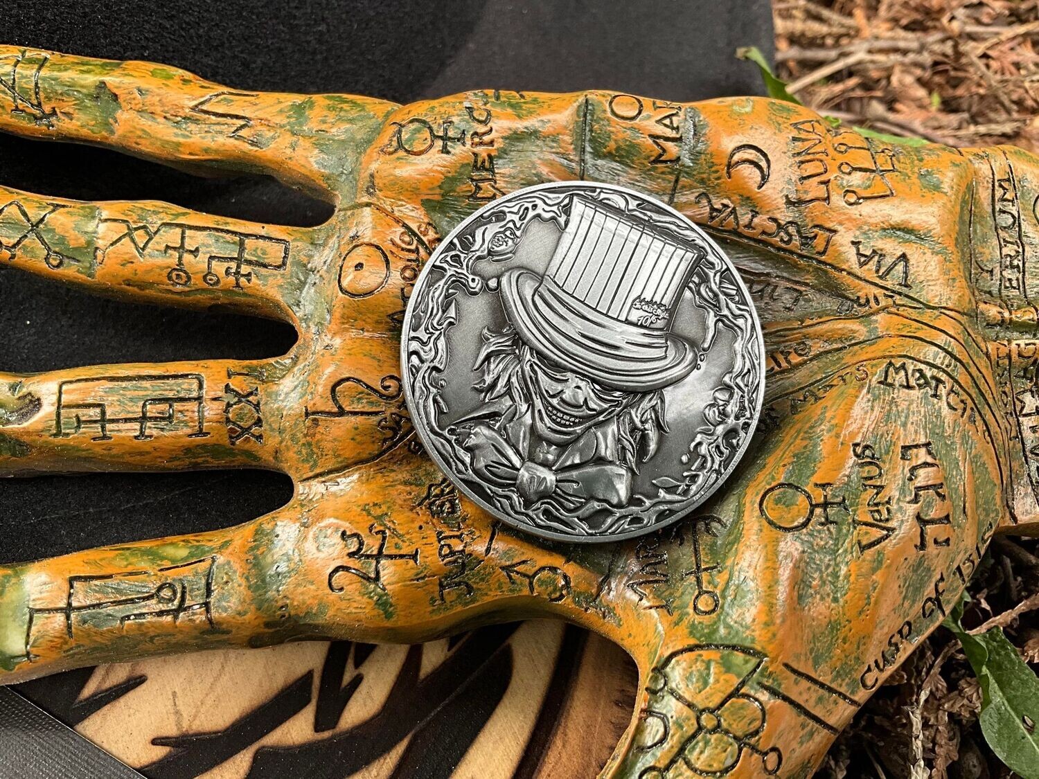 Mad Hatter Coin- Alice in Wonderland Challenge Coin Collection