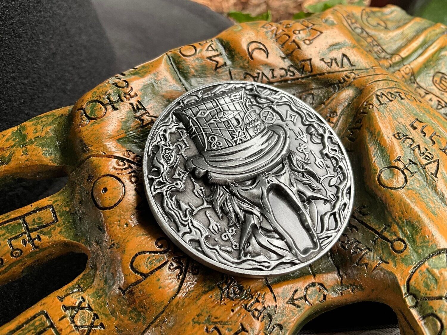 Mad Hatter Coin- Alice in Wonderland Challenge Coin Collection