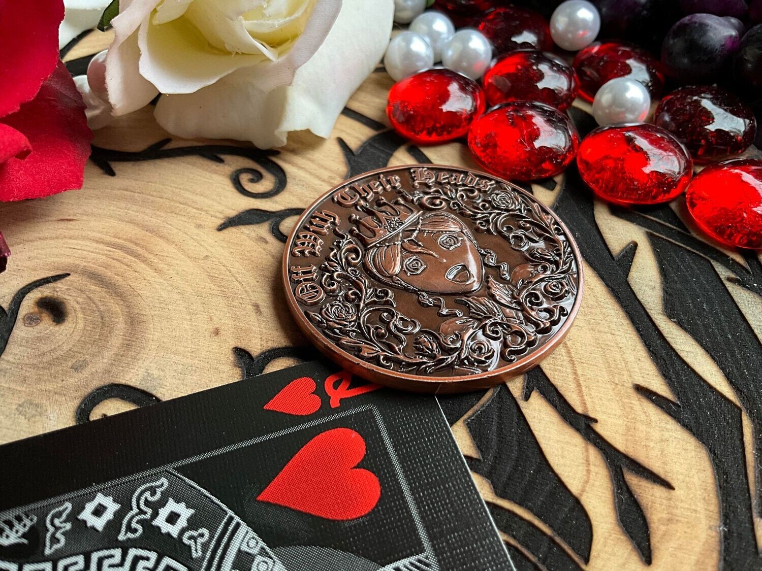 Queen of Hearts Coin