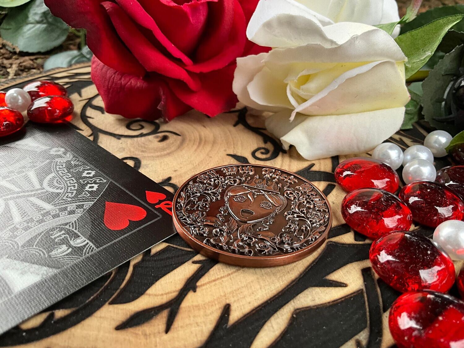 Queen of Hearts Coin