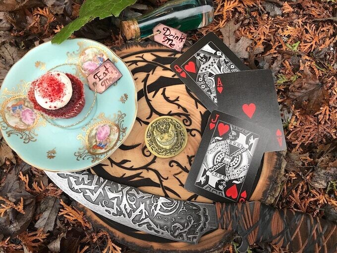 Cheshire Cat Eldritch Tentacle Coin