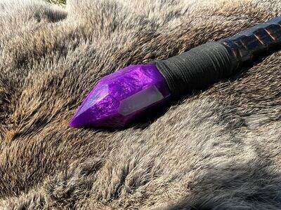 Wizard Staff of the Arch Dragon of Darkness