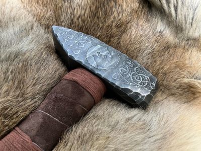 Wolf Smithing Hammer