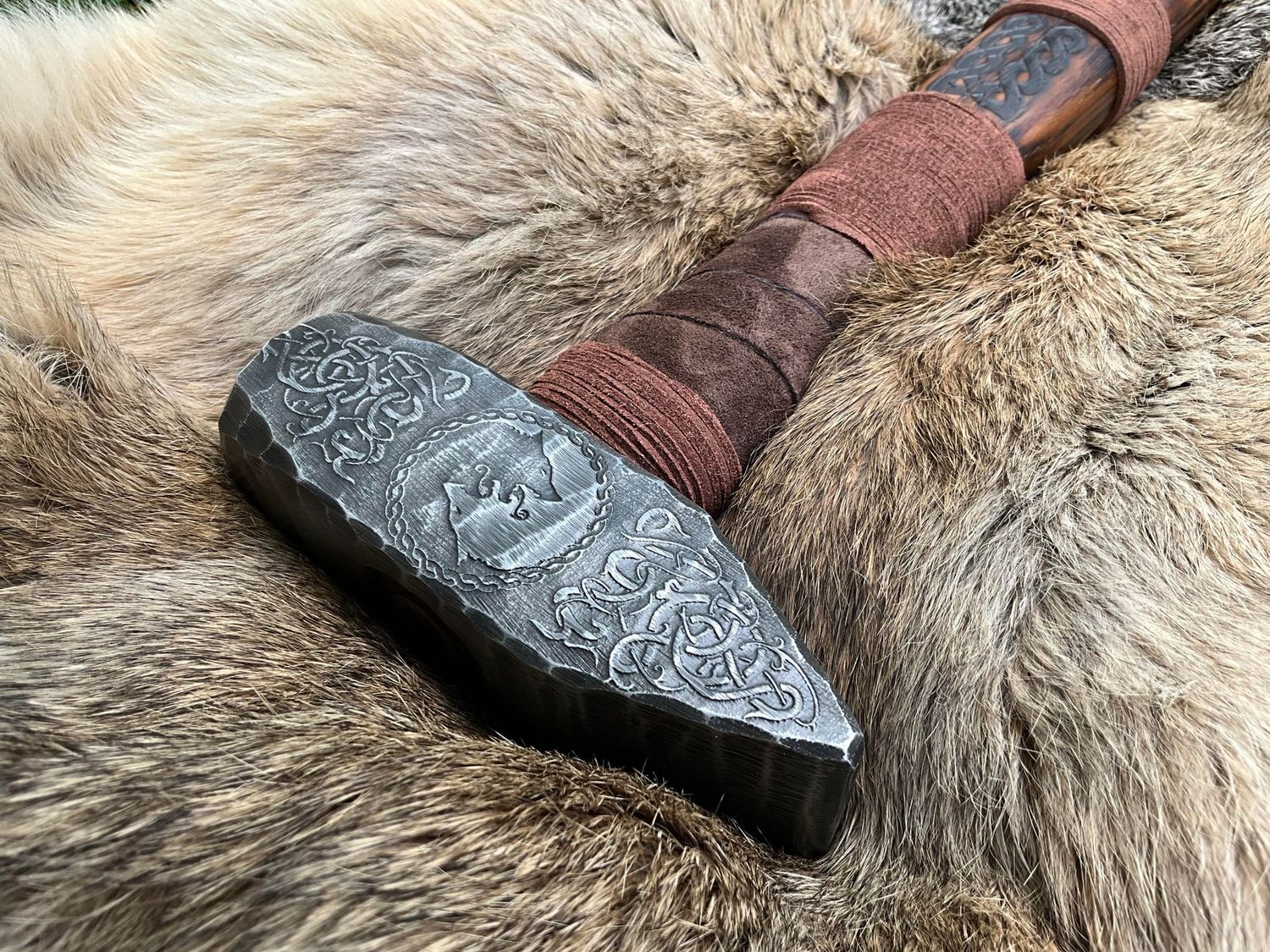 Wolf Smithing Hammer