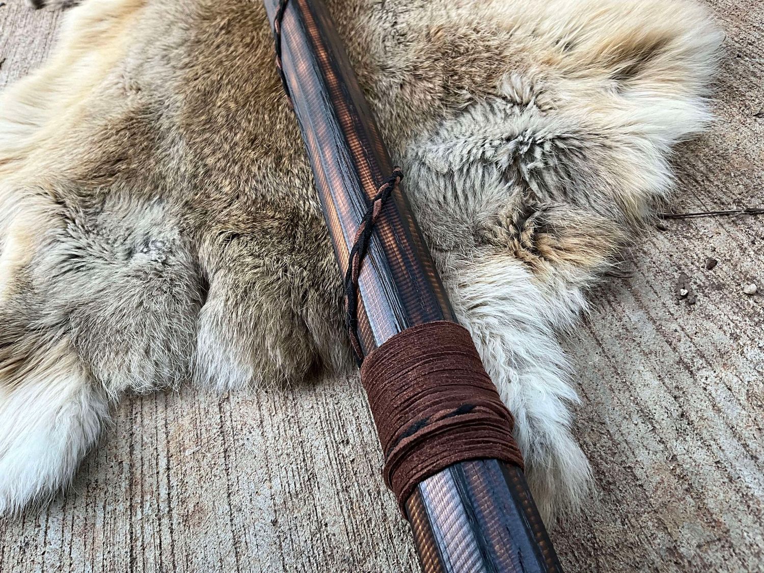 Nidhogg Rune Engraved Quarter Staff