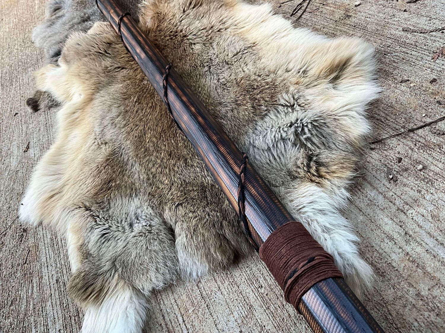 Nidhogg Rune Engraved Quarter Staff