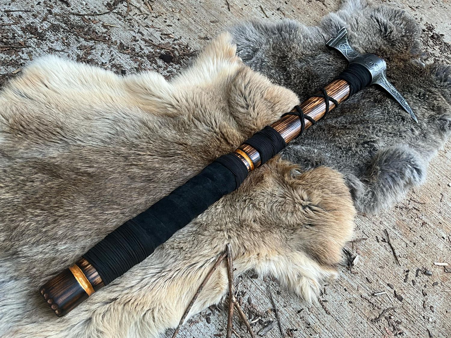 Withered Skull War Hammer