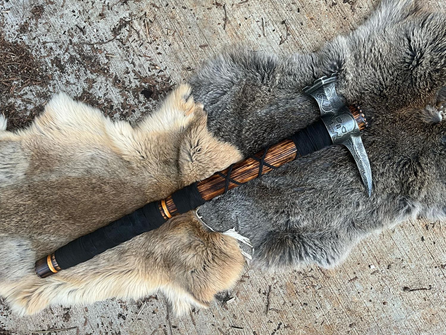 Withered Skull War Hammer