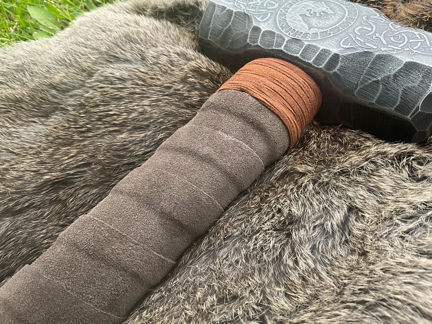 Long Handle Wolf Hammer