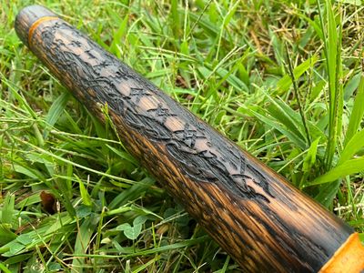 Dual Sided Engraved Bo Staff