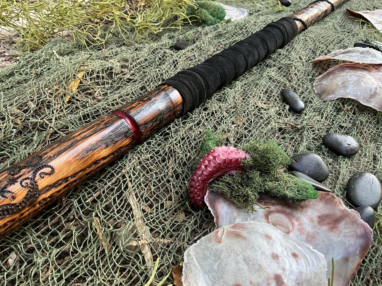 Cthulhu Quarter Staff