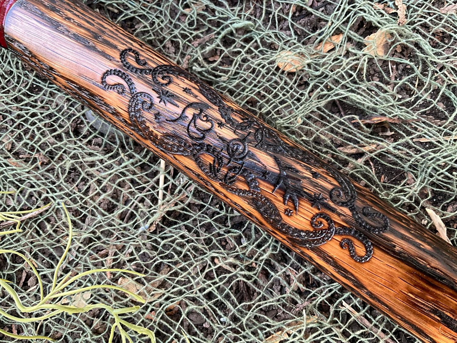 Cthulhu Quarter Staff