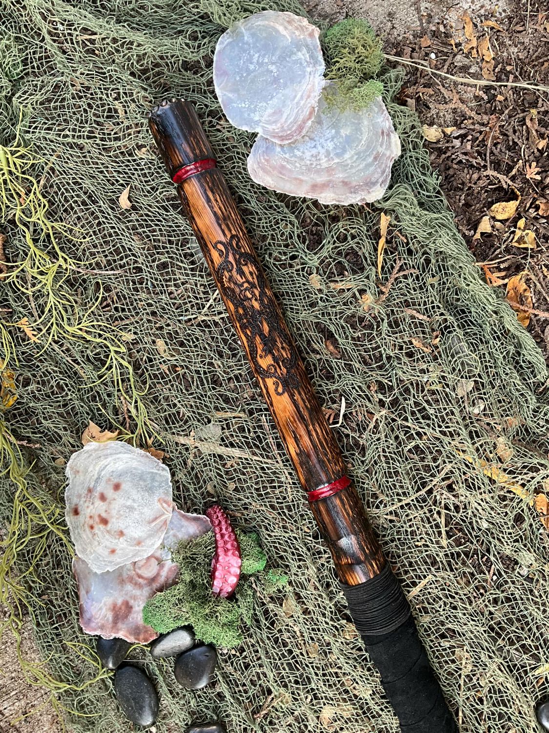 Cthulhu Quarter Staff