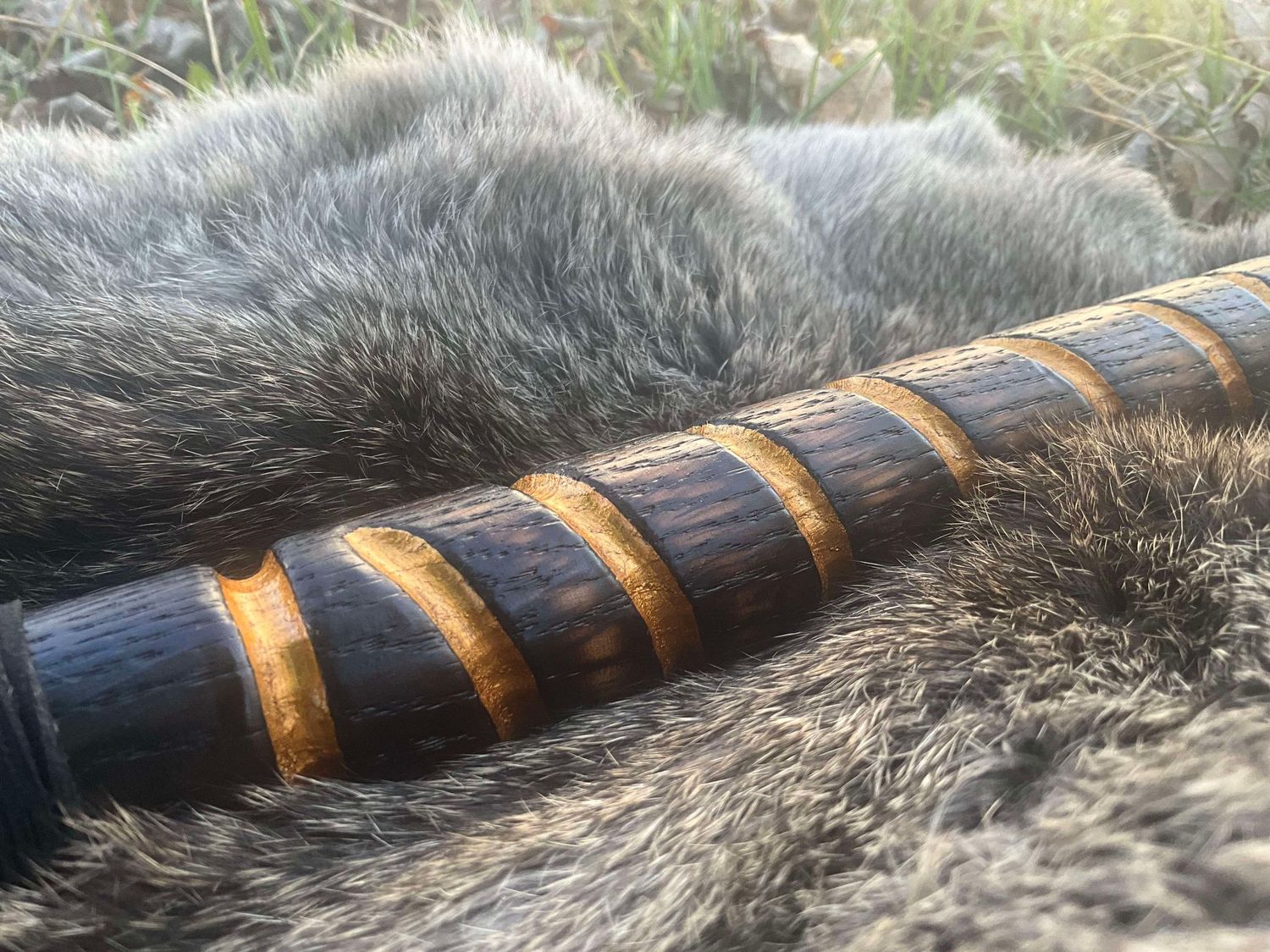 Spiral Blood Orb Staff