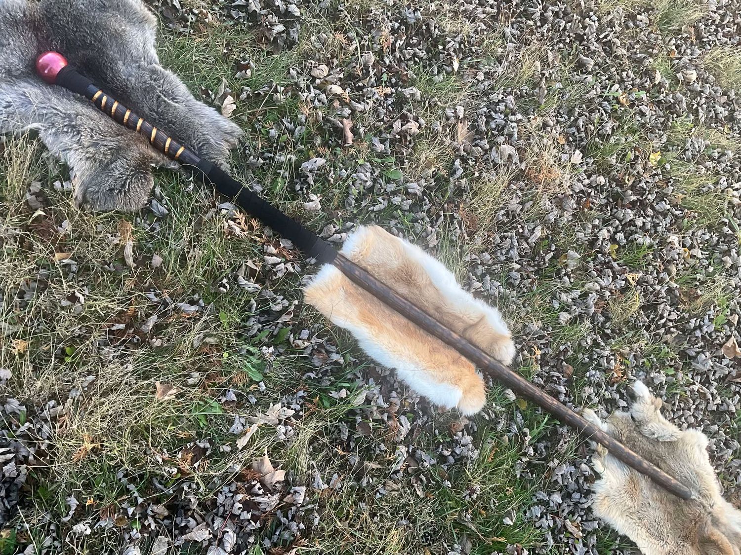 Spiral Blood Orb Staff