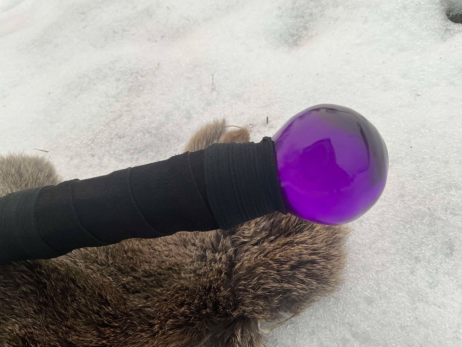 Purple Orb Staff