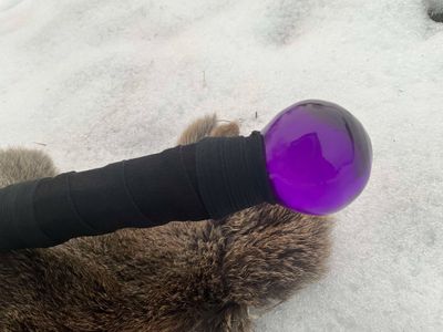 Purple Orb Staff