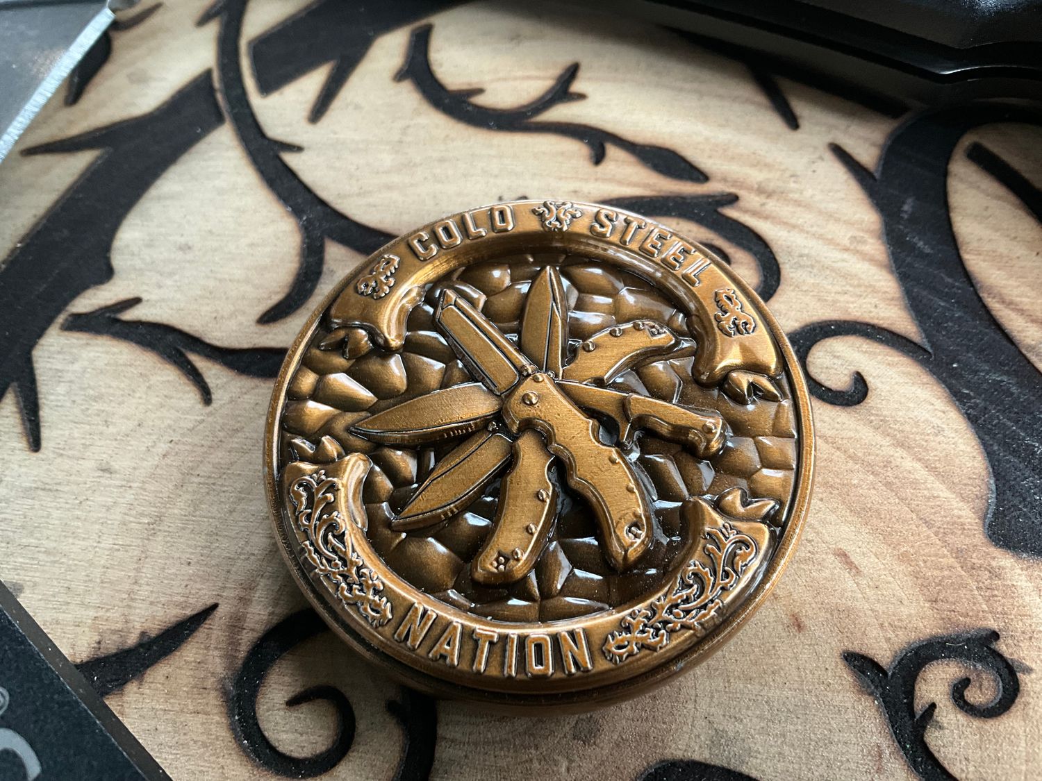 Cold Steel Nation Coin