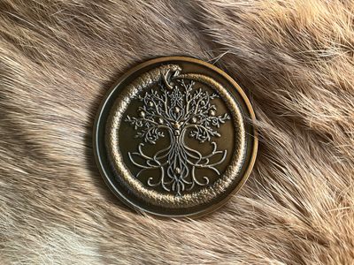 Jörmungandr World Serpent Challenge Coin