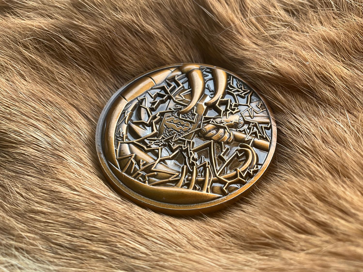 Jörmungandr World Serpent Challenge Coin
