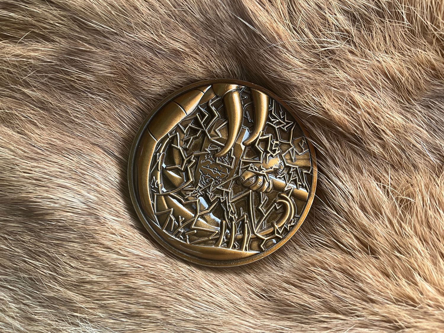Jörmungandr World Serpent Challenge Coin