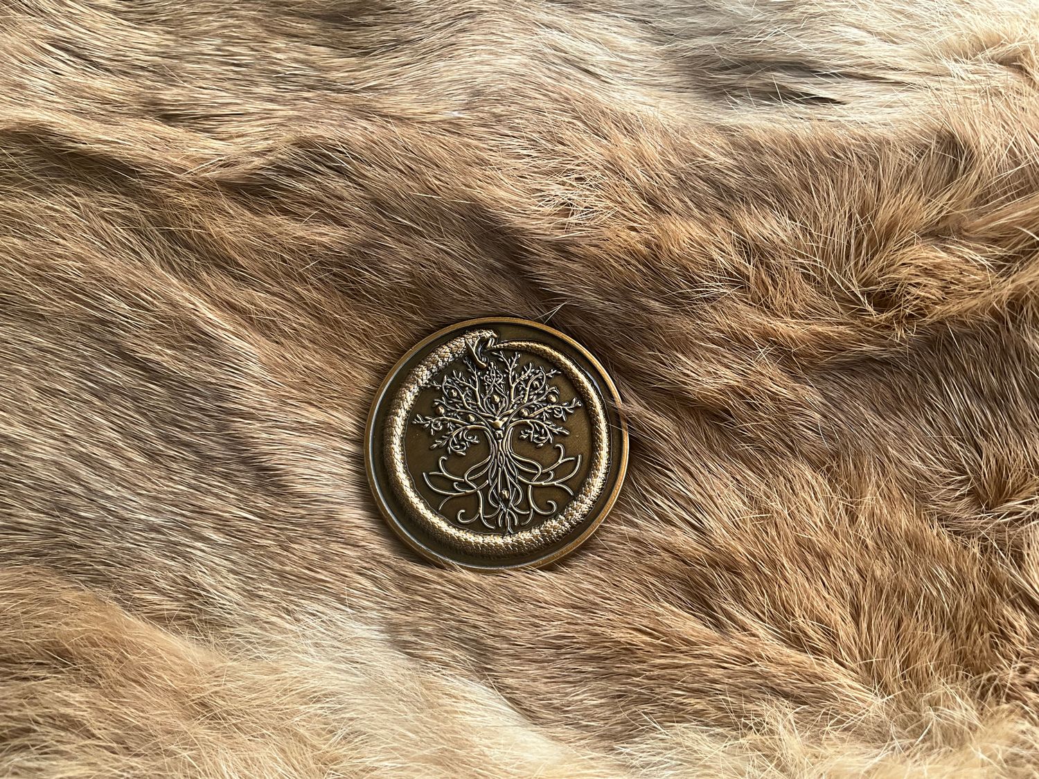 Jörmungandr World Serpent Challenge Coin