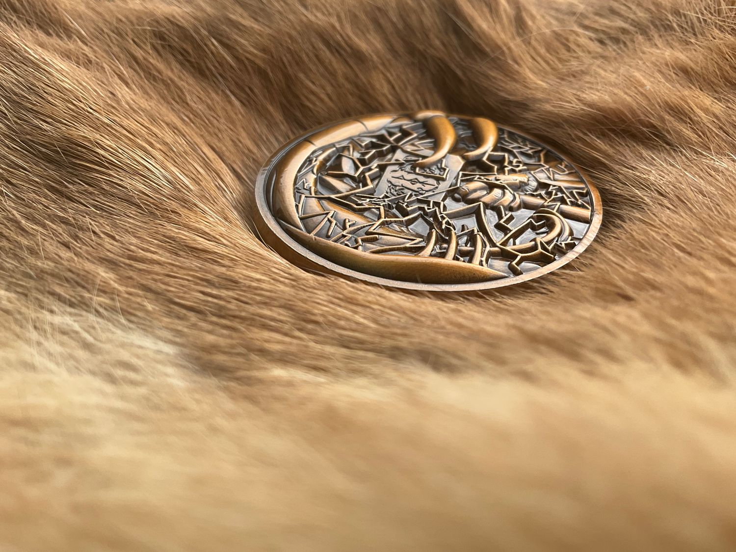 Jörmungandr World Serpent Challenge Coin