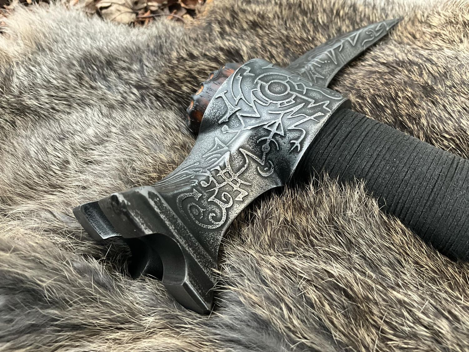 Arcane War Hammer- long handle