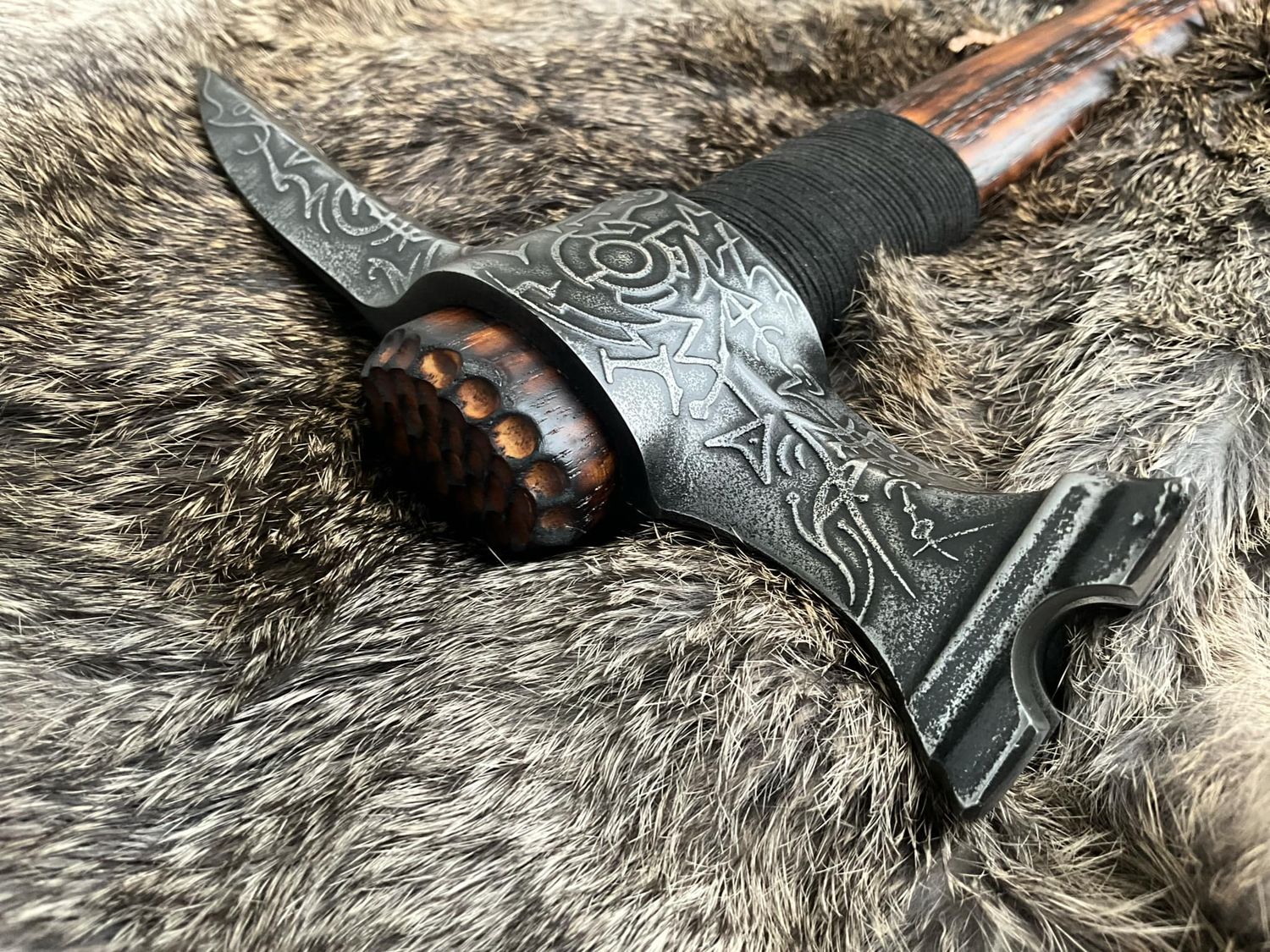 Arcane War Hammer- long handle