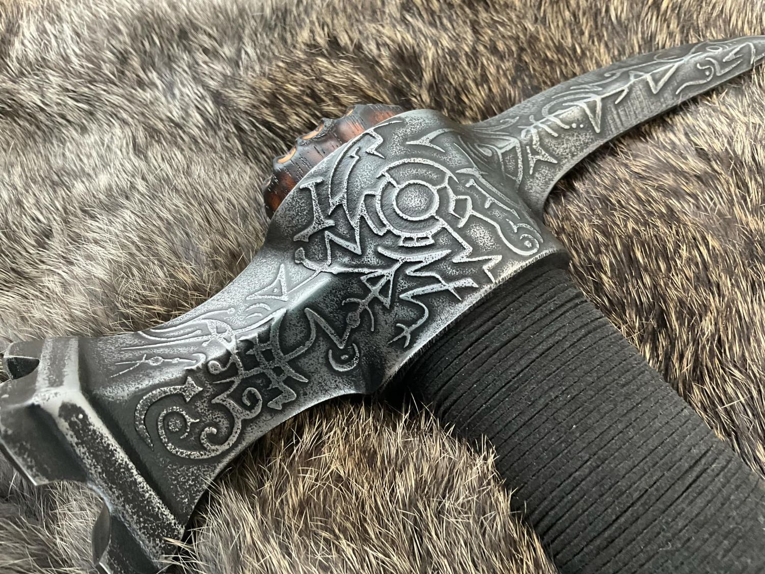 Arcane War Hammer- long handle