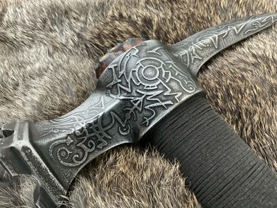 Arcane War Hammer- long handle