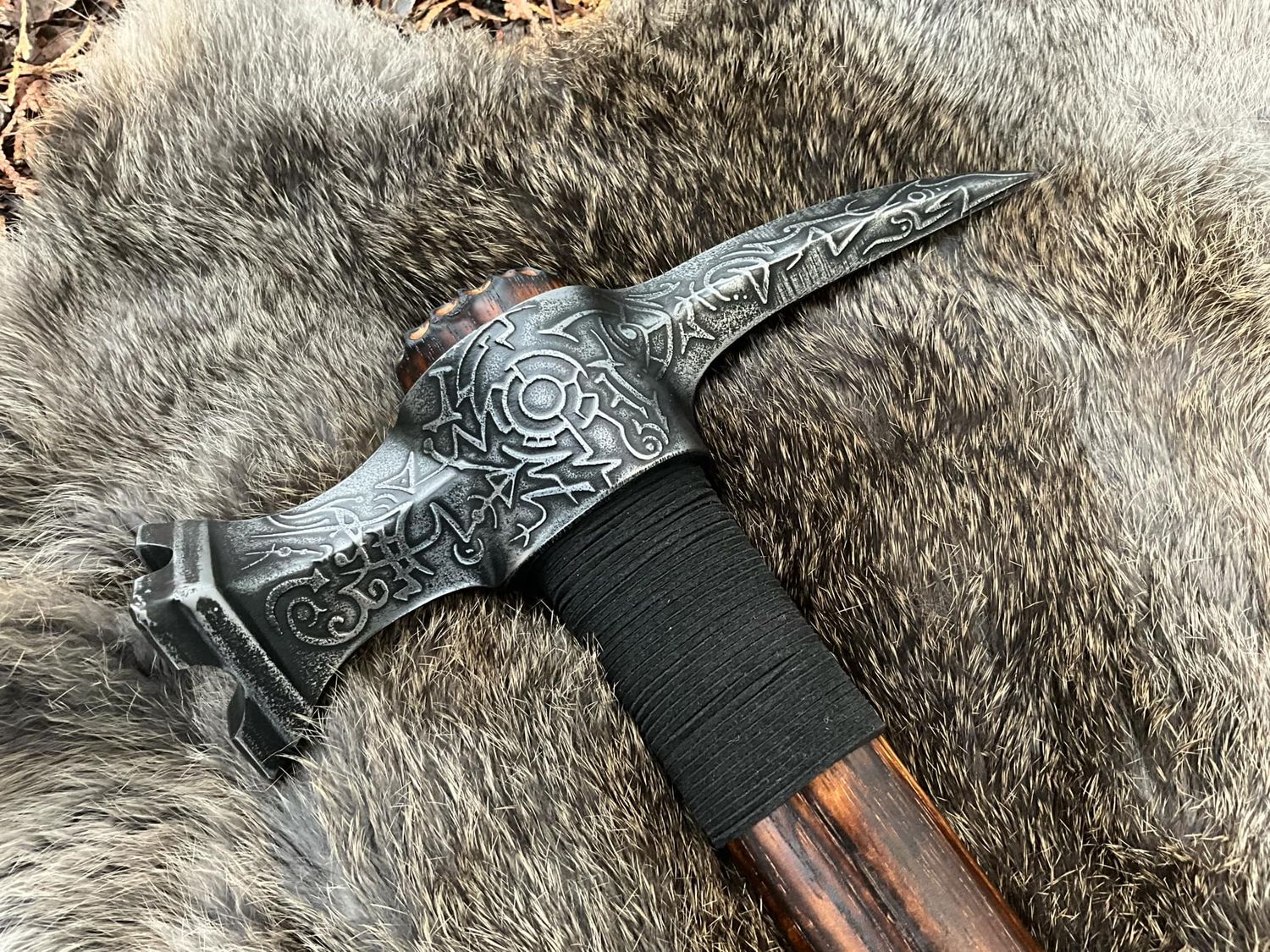 Arcane War Hammer- long handle