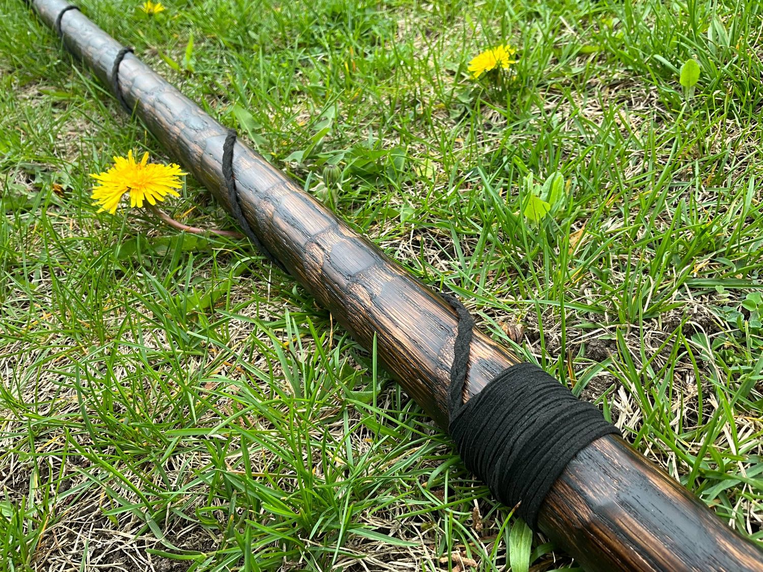 Sapphire Dragon Scale Staff