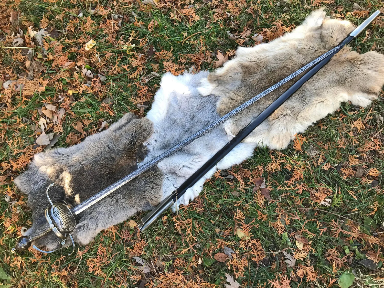 Briar Engraved Cavalier Rapier