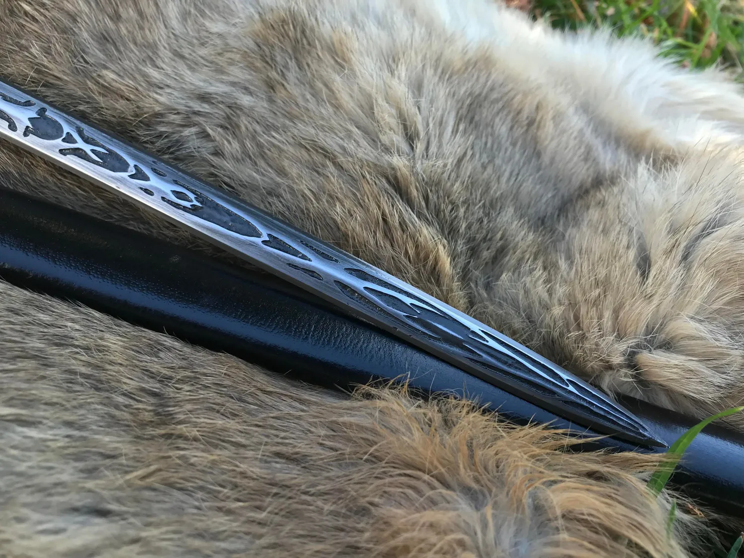 Briar Engraved Cavalier Rapier