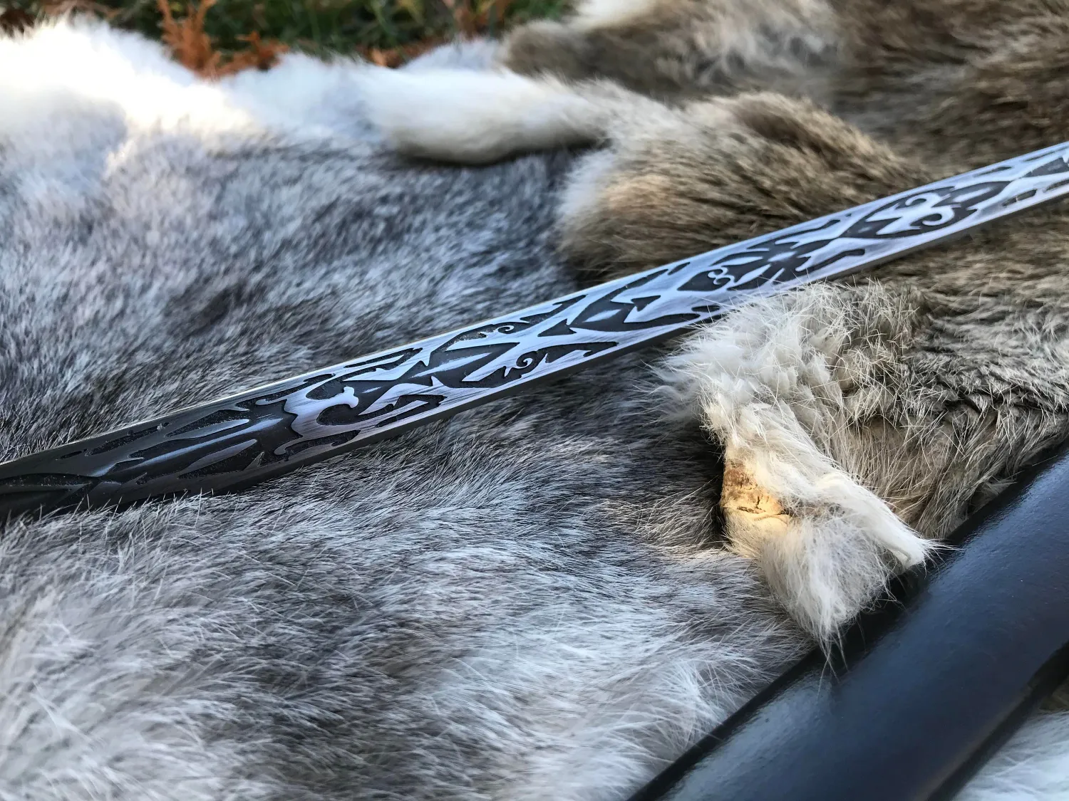 Briar Engraved Cavalier Rapier