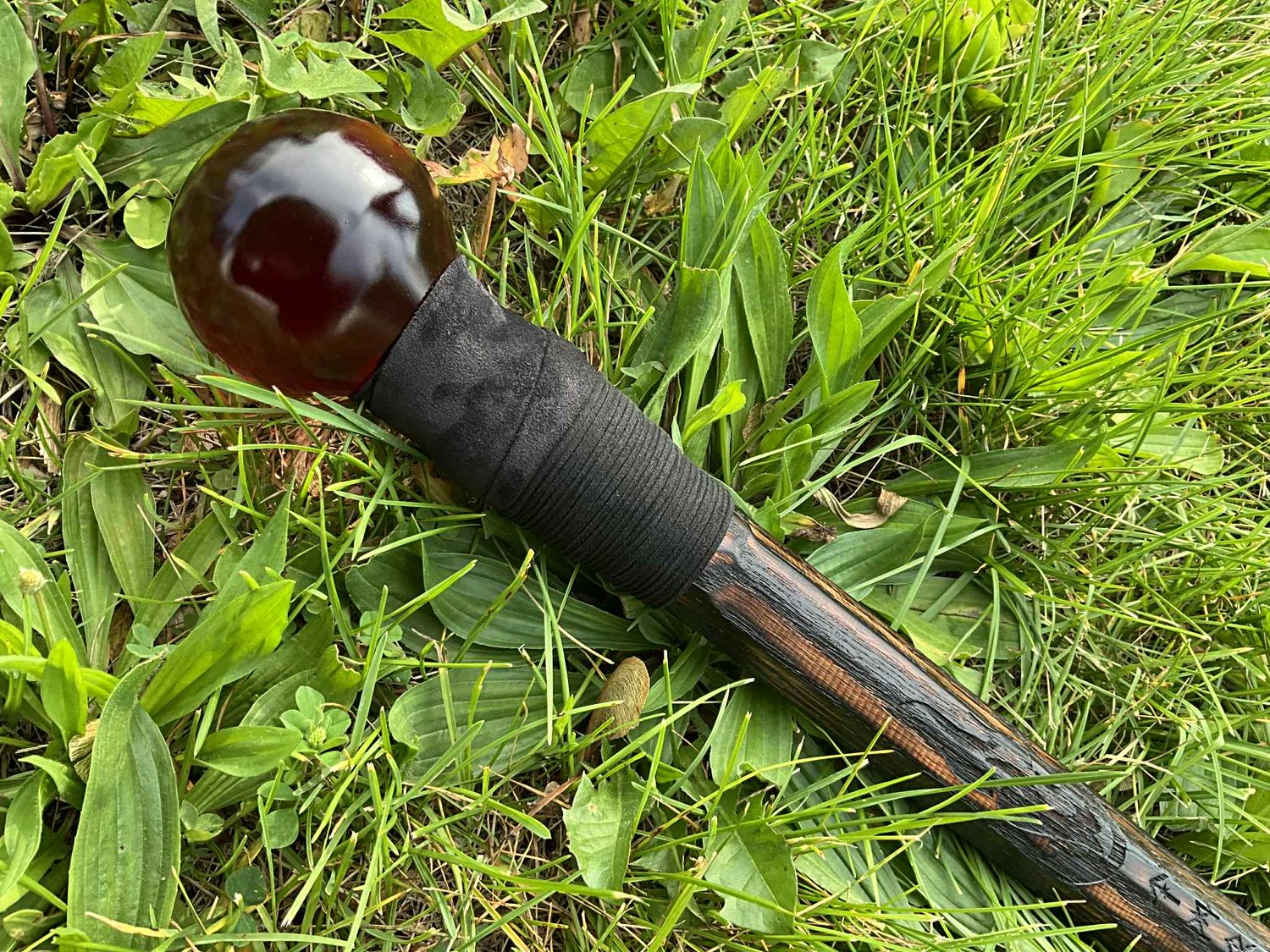Red Orb Fire Staff