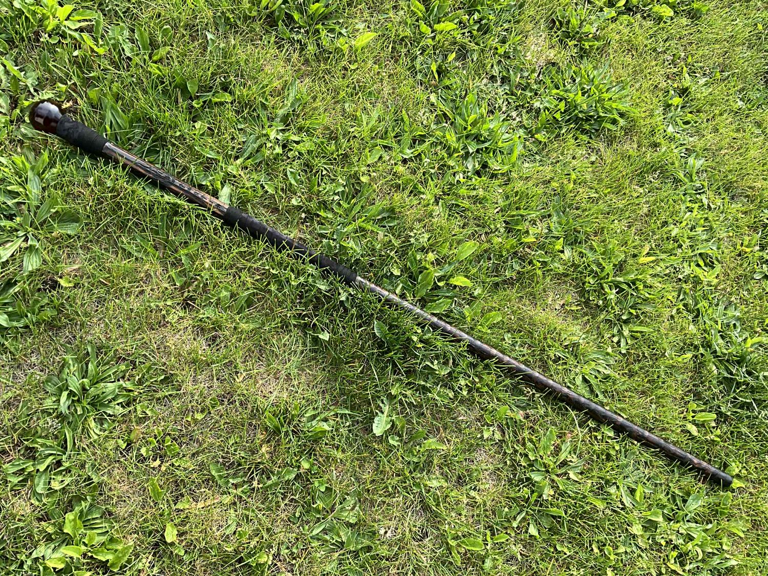 Red Orb Fire Staff