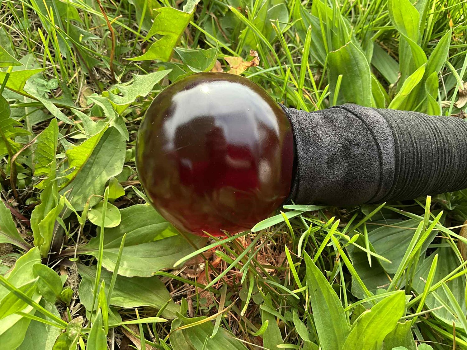 Red Orb Fire Staff