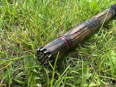 Necromancer Skull Quarterstaff