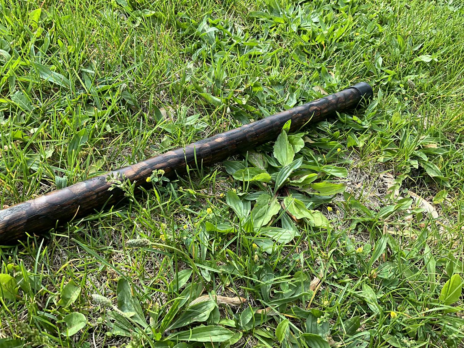 Necromancer Skull Quarterstaff