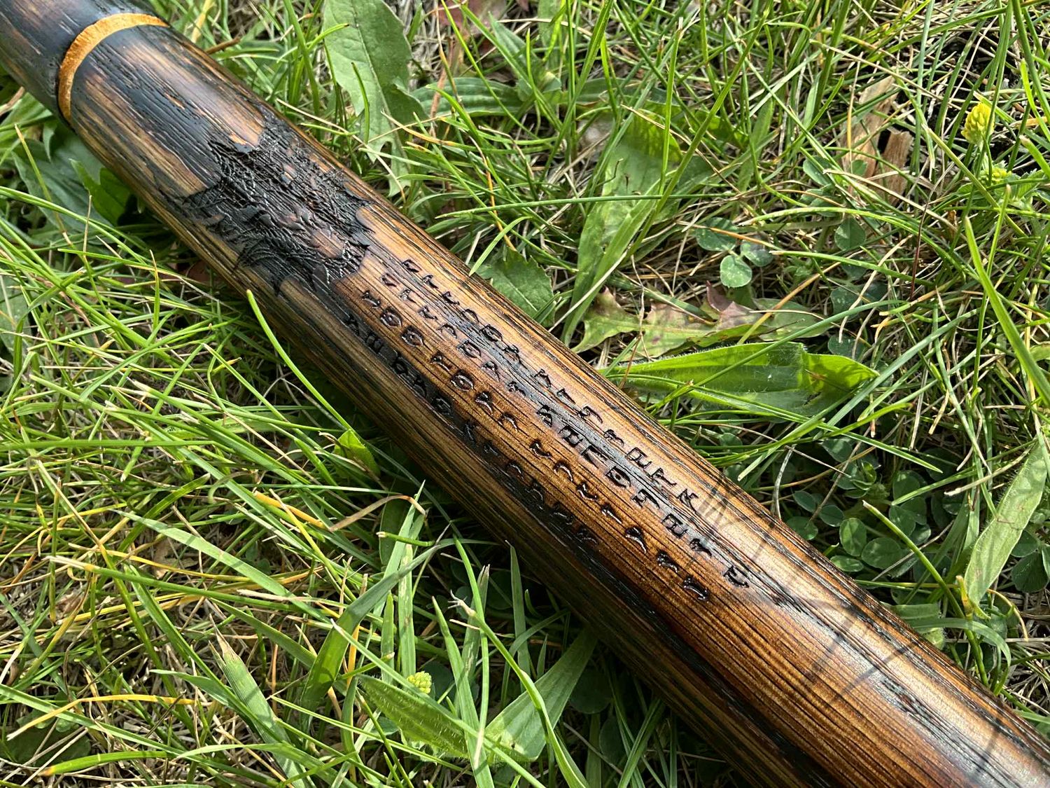 Skyrim Dragon Inspired Quarterstaff