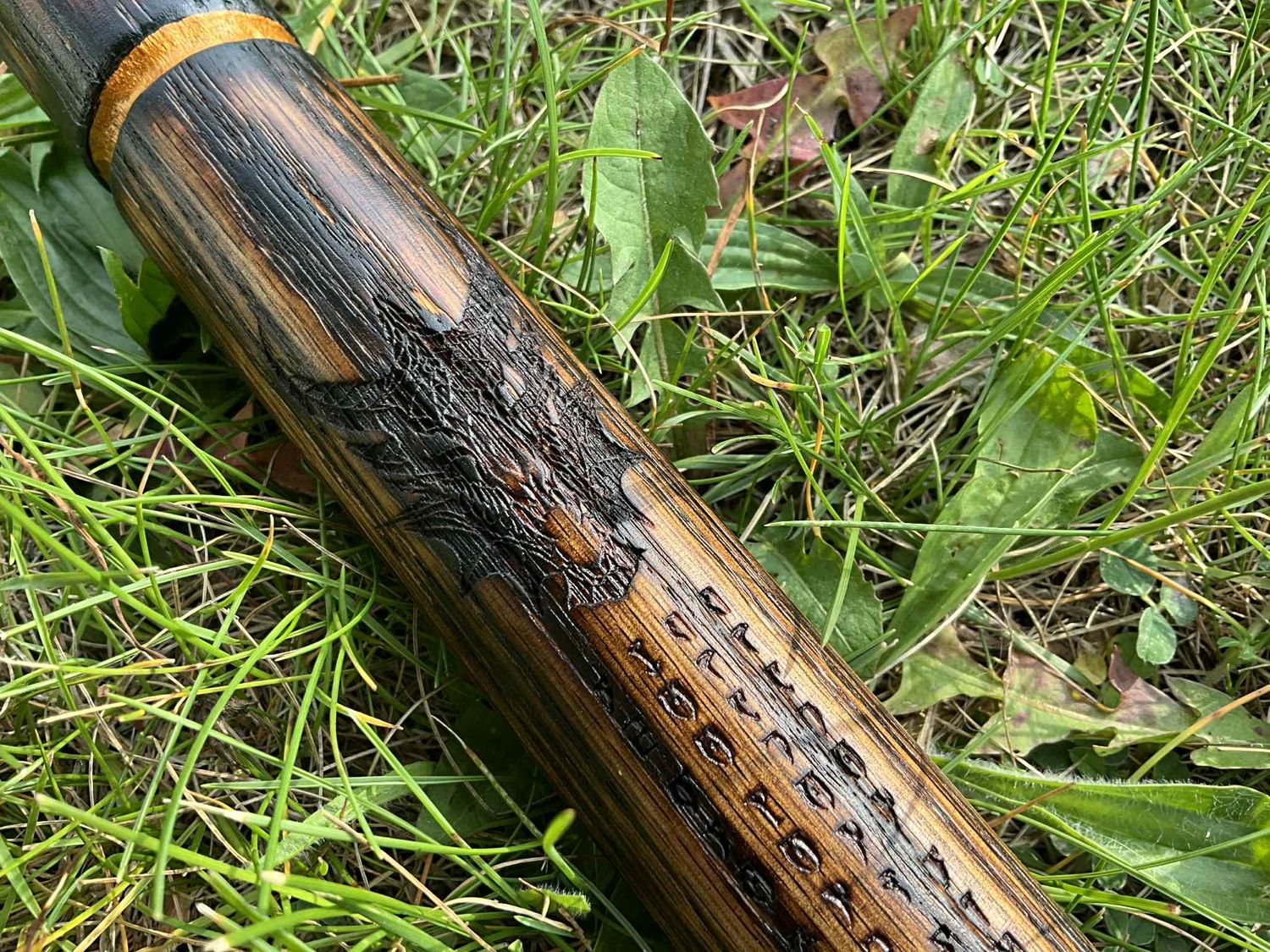 Skyrim Dragon Inspired Quarterstaff