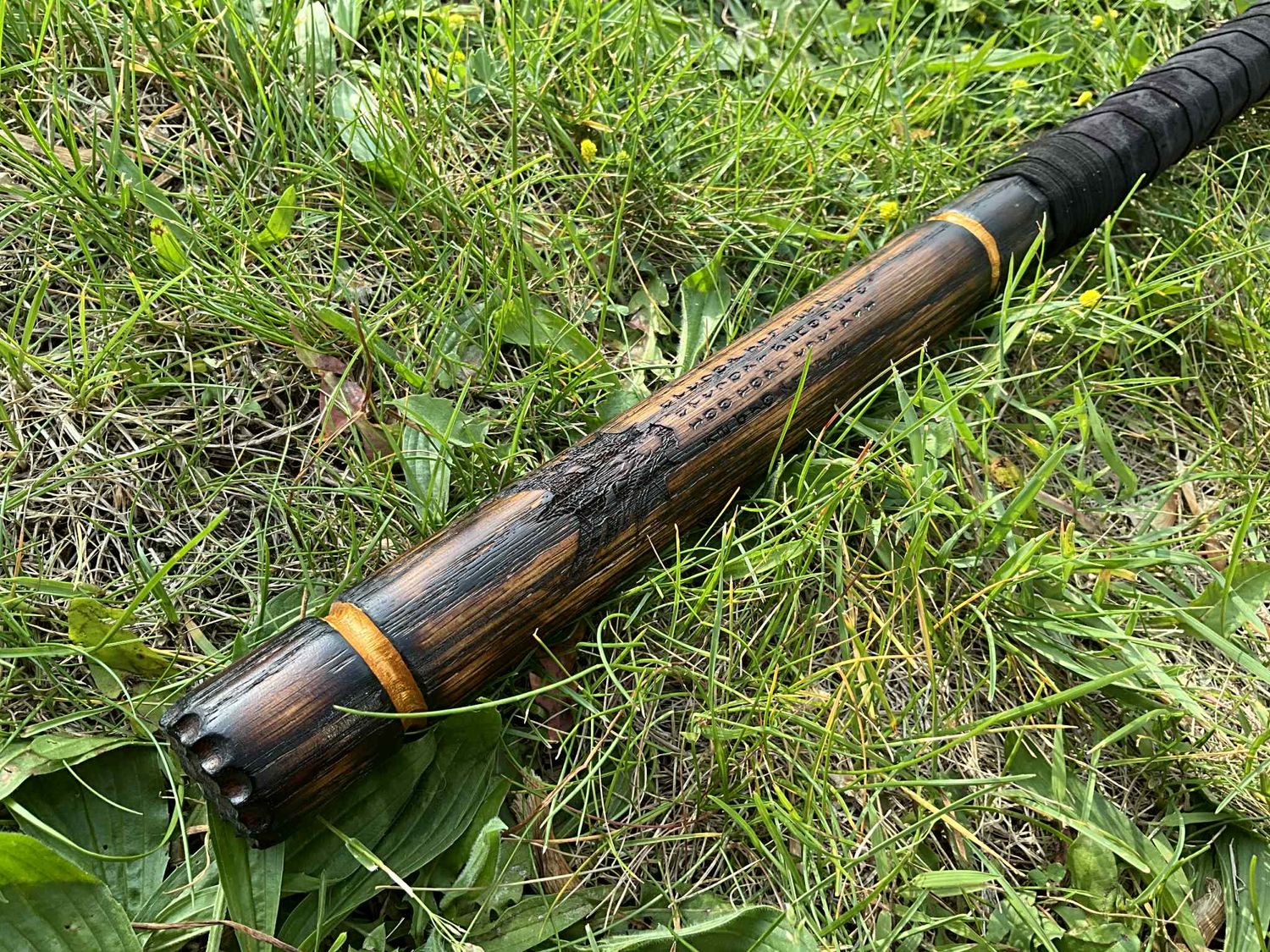 Skyrim Dragon Inspired Quarterstaff