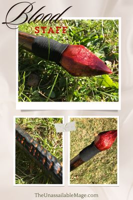 Wizard Staff of the Blood Dragon