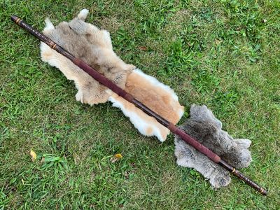 Dual Sided Engraved Bo Staff