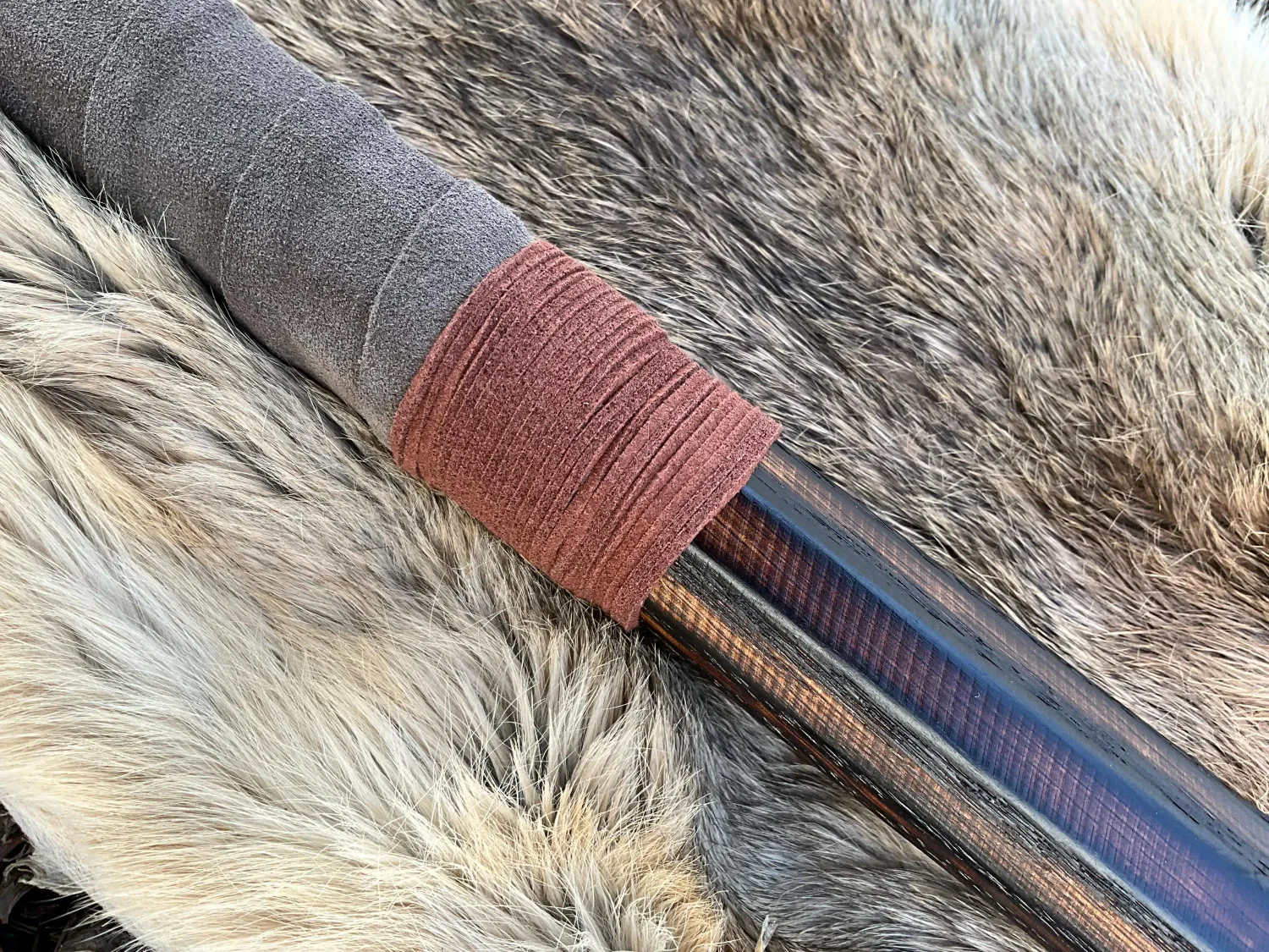 Dual Sided Engraved Bo Staff